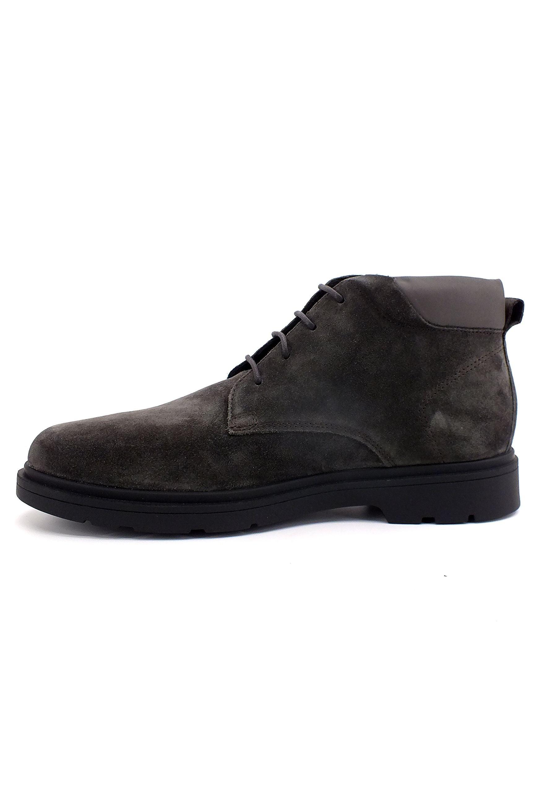 GEOX Spherica Stivaletto Stile Clark Uomo Grey U26D1A00023C1006 - Sandrini Calzature e Abbigliamento