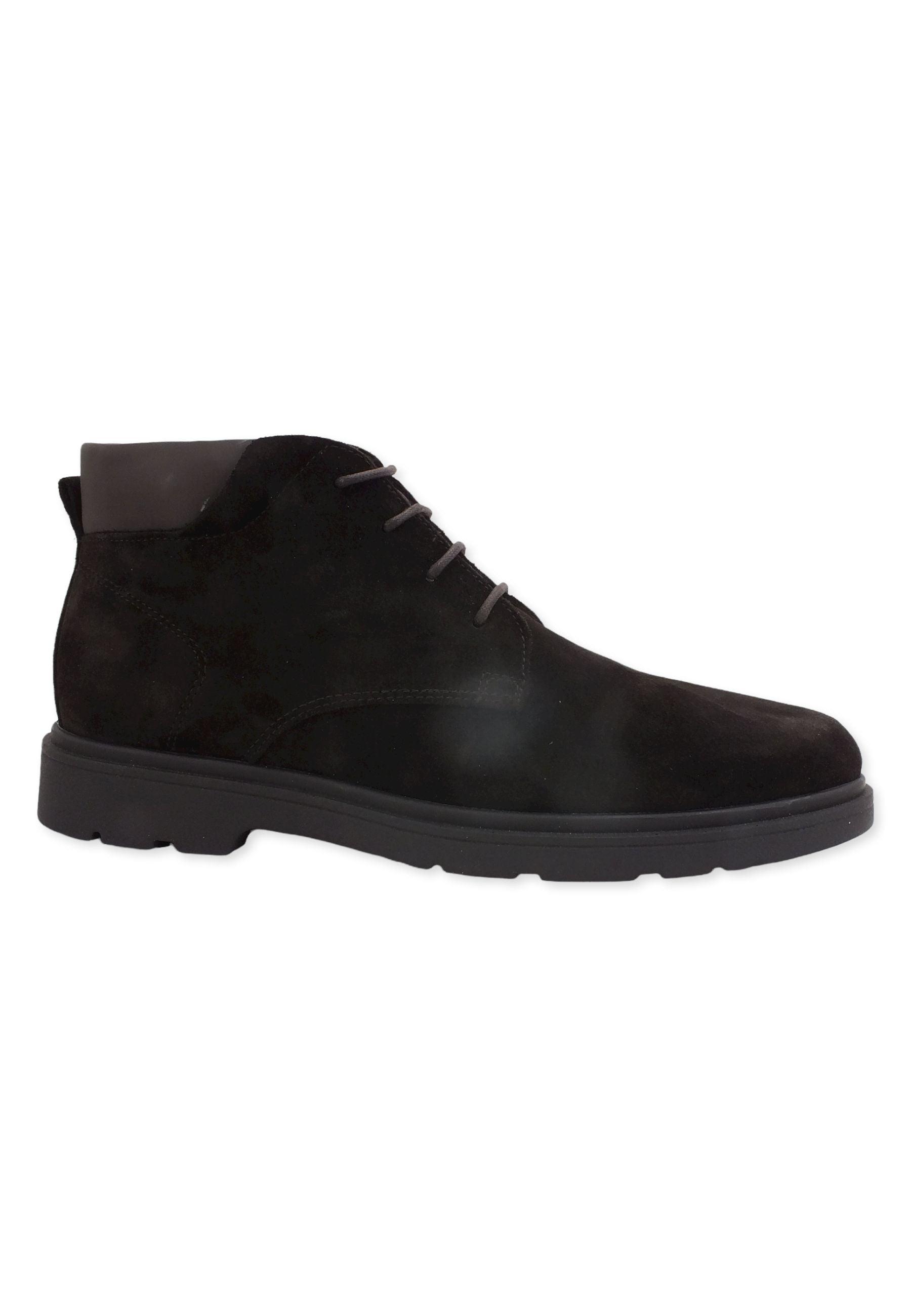 GEOX Spherica Stivaletto Stile Clark Uomo Marrone Coffee U26D1A00023C6009 - Sandrini Calzature e Abbigliamento