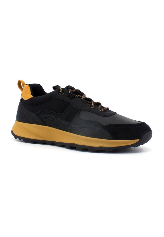 GEOX Terrestre Sneaker Trekking Uomo Black Ochre U36EYA0BU11C9B2Q - Sandrini Calzature e Abbigliamento