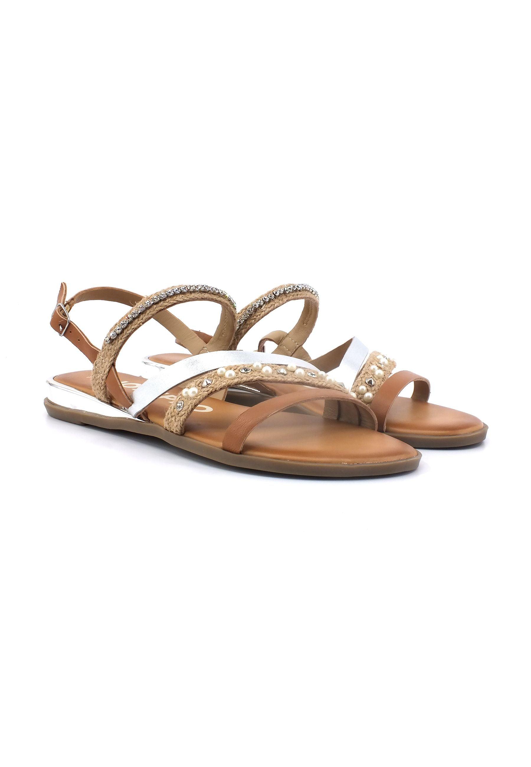 GIOSEPPO Baneins Sandalo Donna Tan 68399 - Sandrini Calzature e Abbigliamento