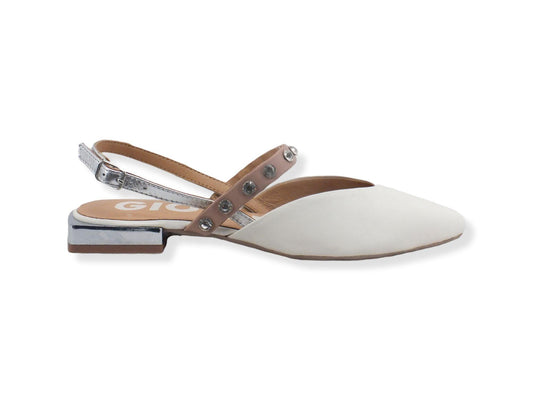 GIOSEPPO Ceggia Sandalo Donna Off White 65918 - Sandrini Calzature e Abbigliamento