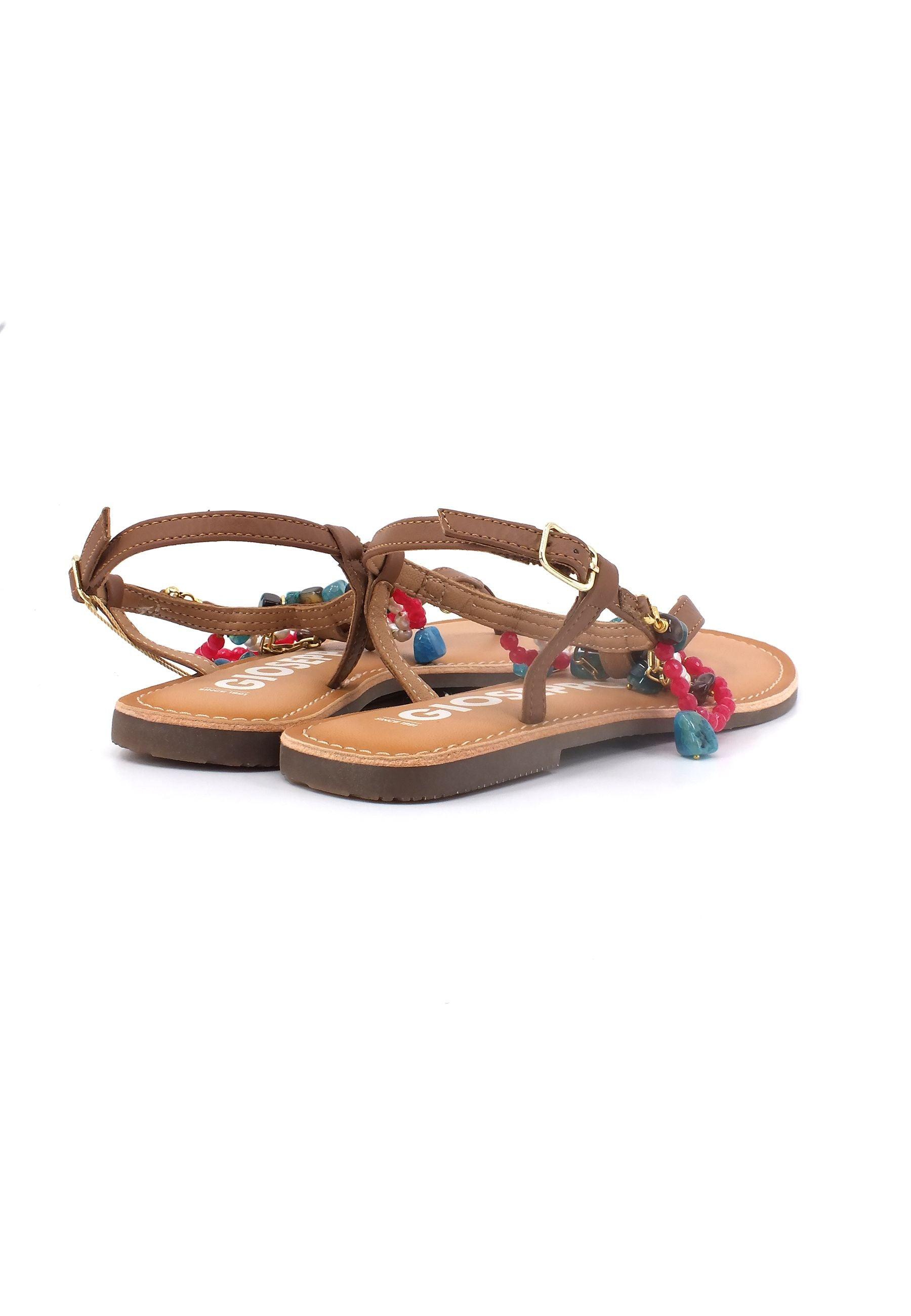 GIOSEPPO Collan Sandalo Donna Tan 69155 - Sandrini Calzature e Abbigliamento