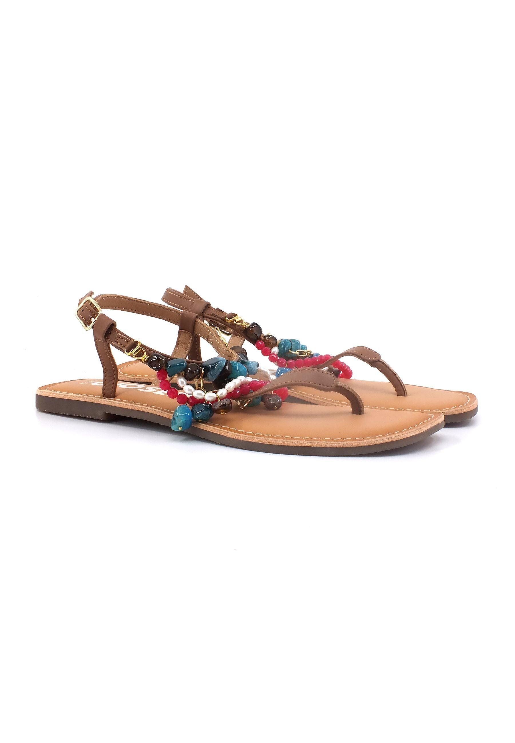 GIOSEPPO Collan Sandalo Donna Tan 69155 - Sandrini Calzature e Abbigliamento