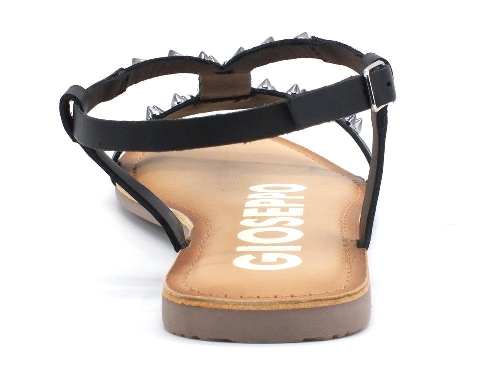 GIOSEPPO Garland Sandalo Borchie Black 58588 - Sandrini Calzature e Abbigliamento
