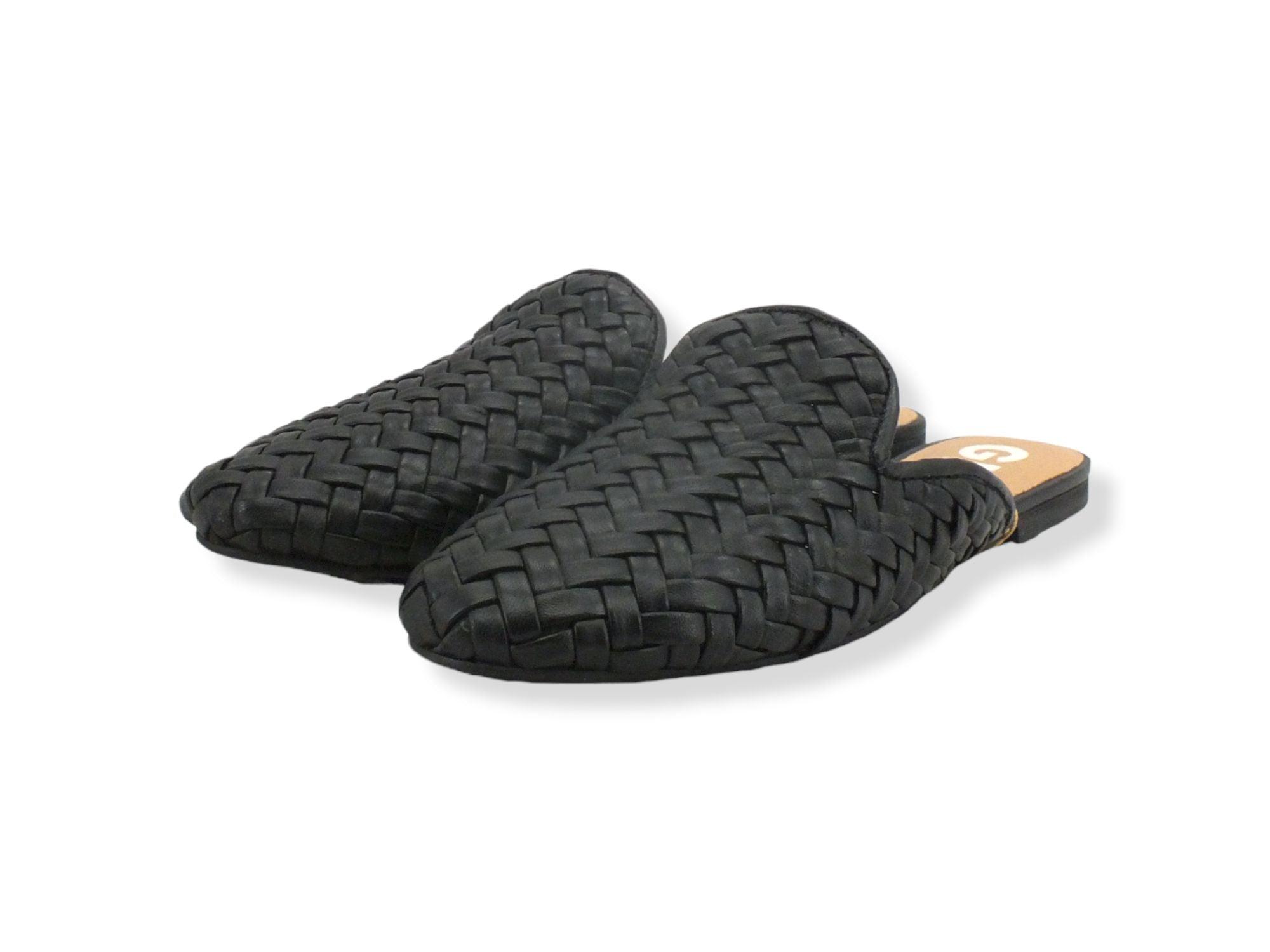 GIOSEPPO Houma Sabot Intreccio Black 65938 - Sandrini Calzature e Abbigliamento