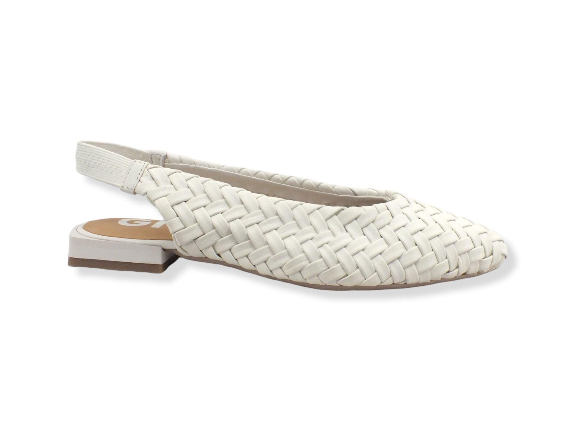GIOSEPPO Orotina Sandalo Ballerina Tallone Aperto Off White 65925 - Sandrini Calzature e Abbigliamento