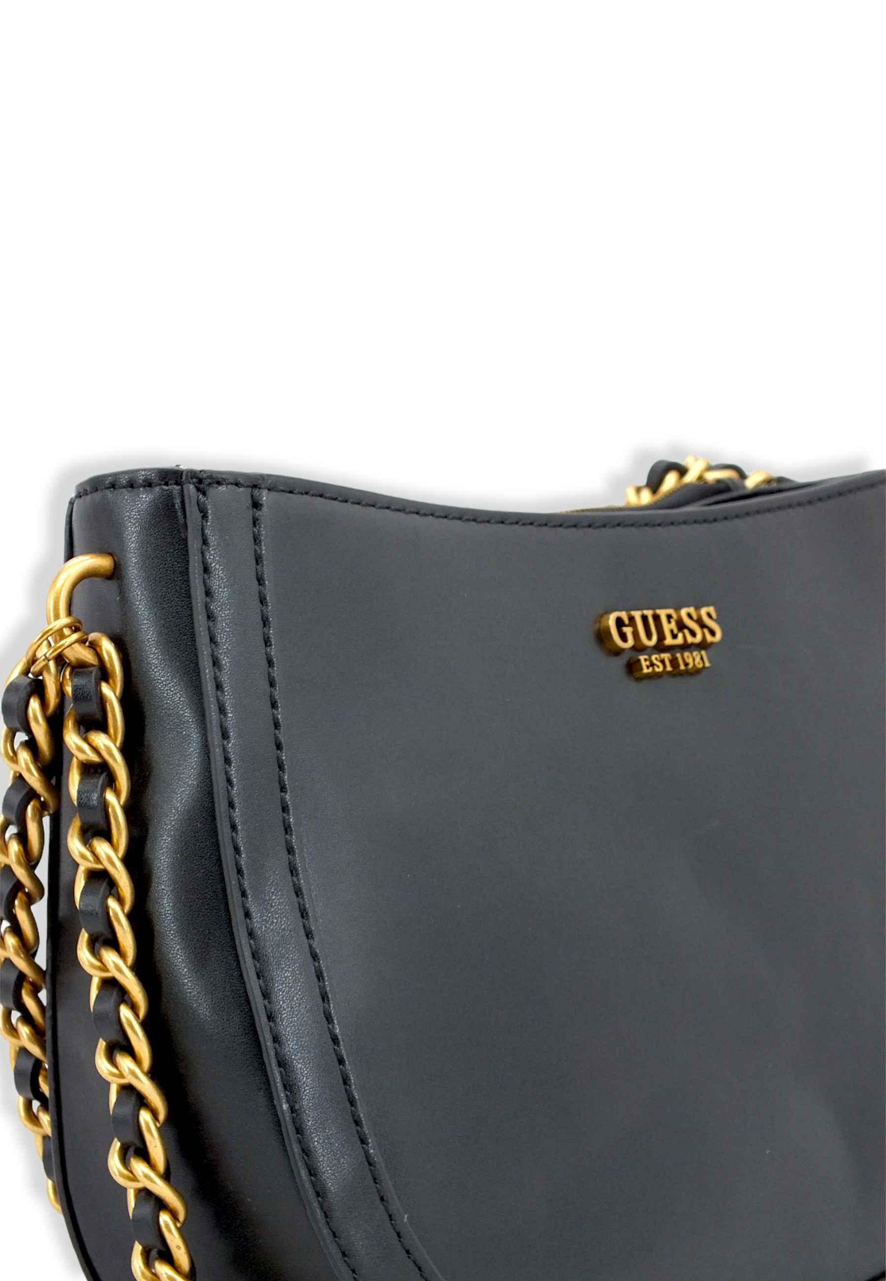 GUESS Abey Hobo Borsa Donna Black VB855802 - Sandrini Calzature e Abbigliamento