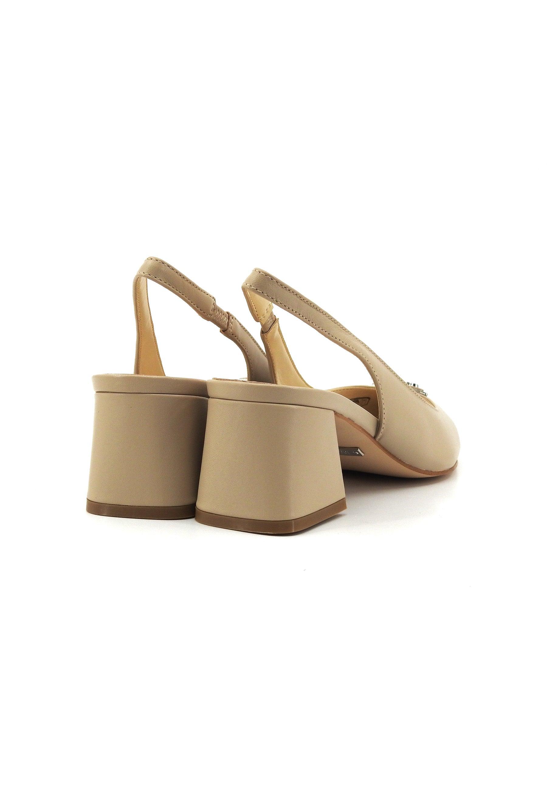 GUESS Décolléte Chanel Donna Taupe Beige FLPZANLEA05 - Sandrini Calzature e Abbigliamento