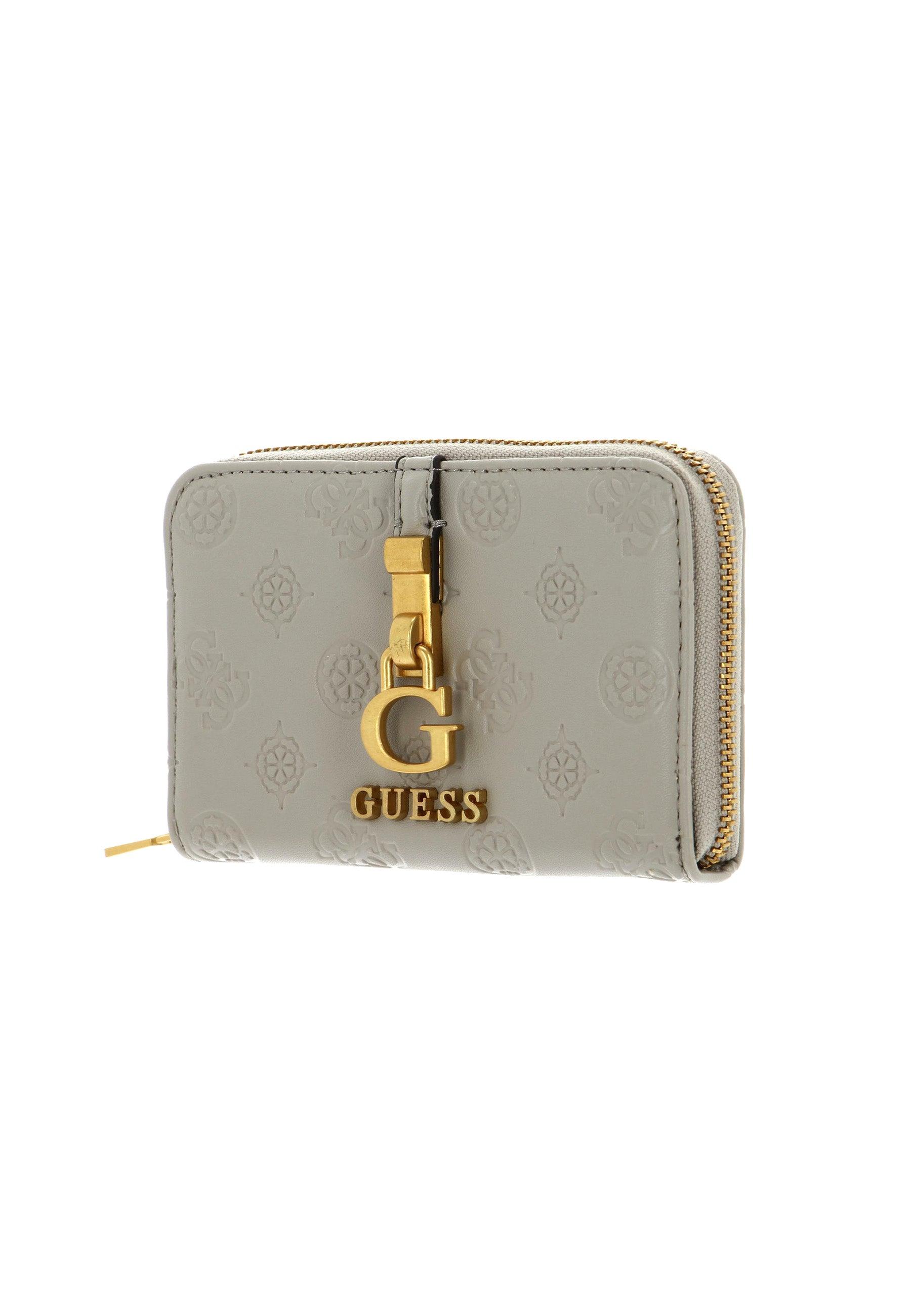 GUESS G James Logo Portafoglio Donna Taupe Grigio PD921340 - Sandrini Calzature e Abbigliamento