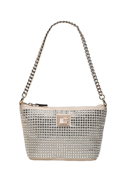 GUESS Gilded Glamour Borsa Tracolla Pale Gold EG877772 - Sandrini Calzature e Abbigliamento