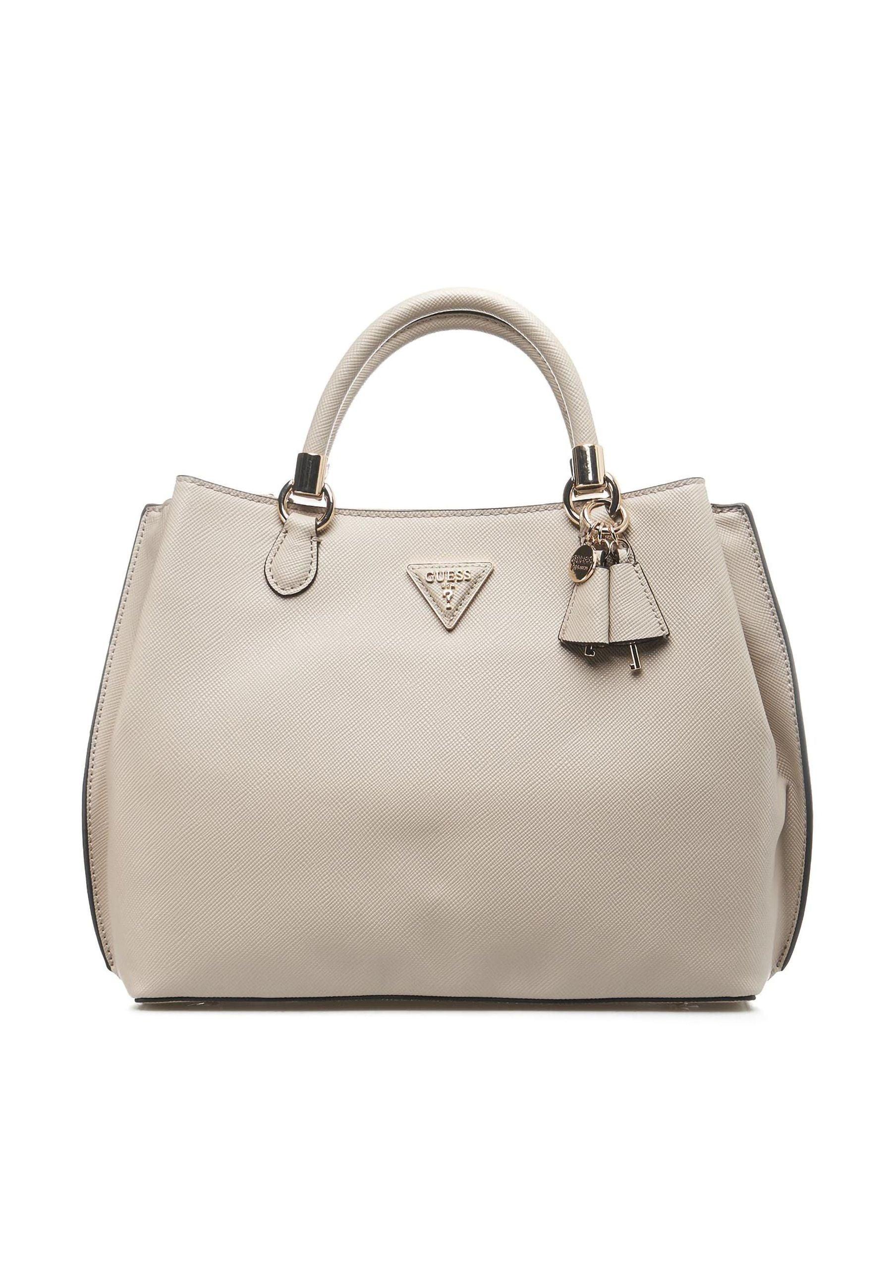GUESS Gizele Borsa Girlfriend Carryall Donna Taupe Beige VG919523 - Sandrini Calzature e Abbigliamento