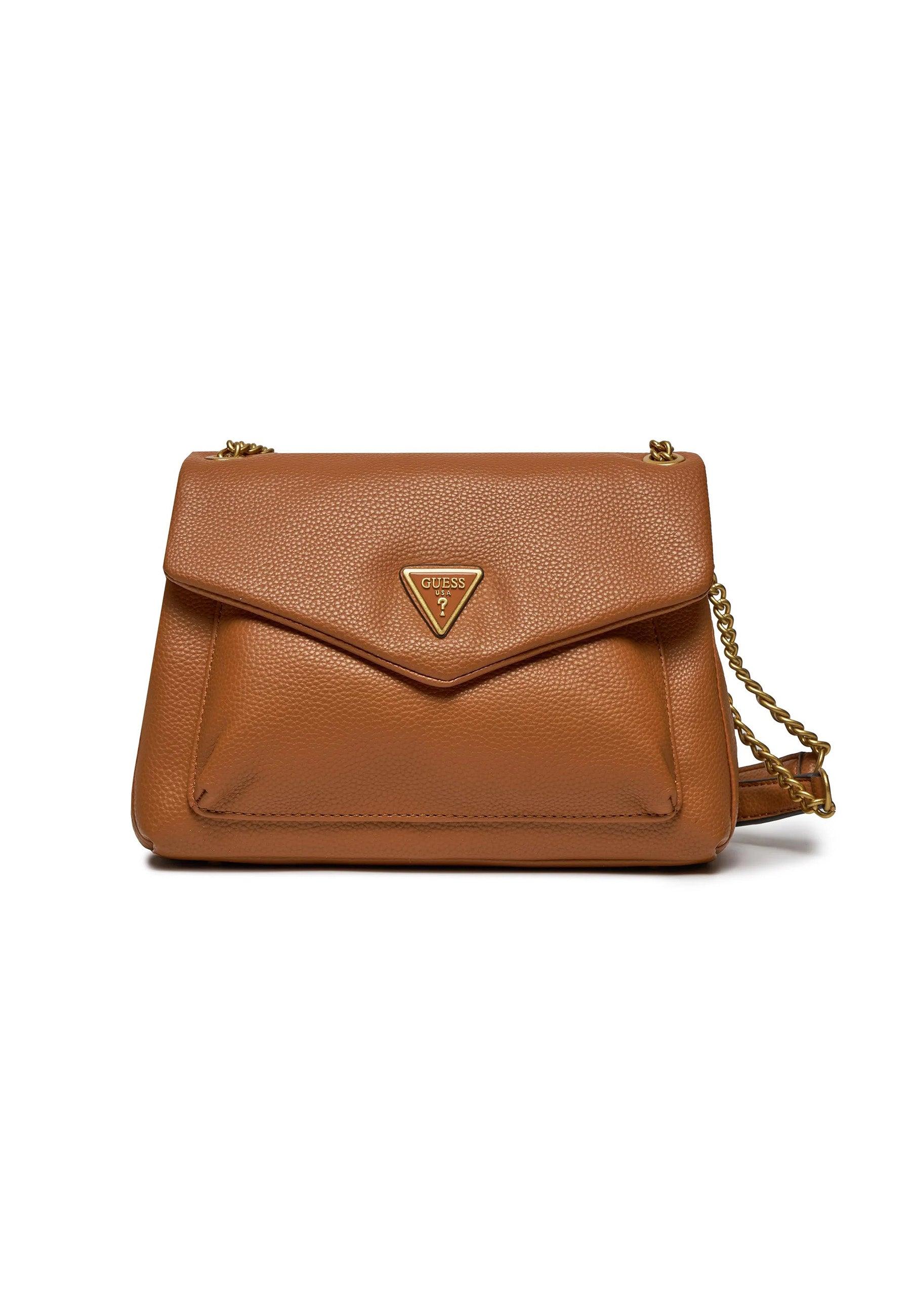 GUESS Laryn Borsa Donna Cognac Marrone BA919621 - Sandrini Calzature e Abbigliamento