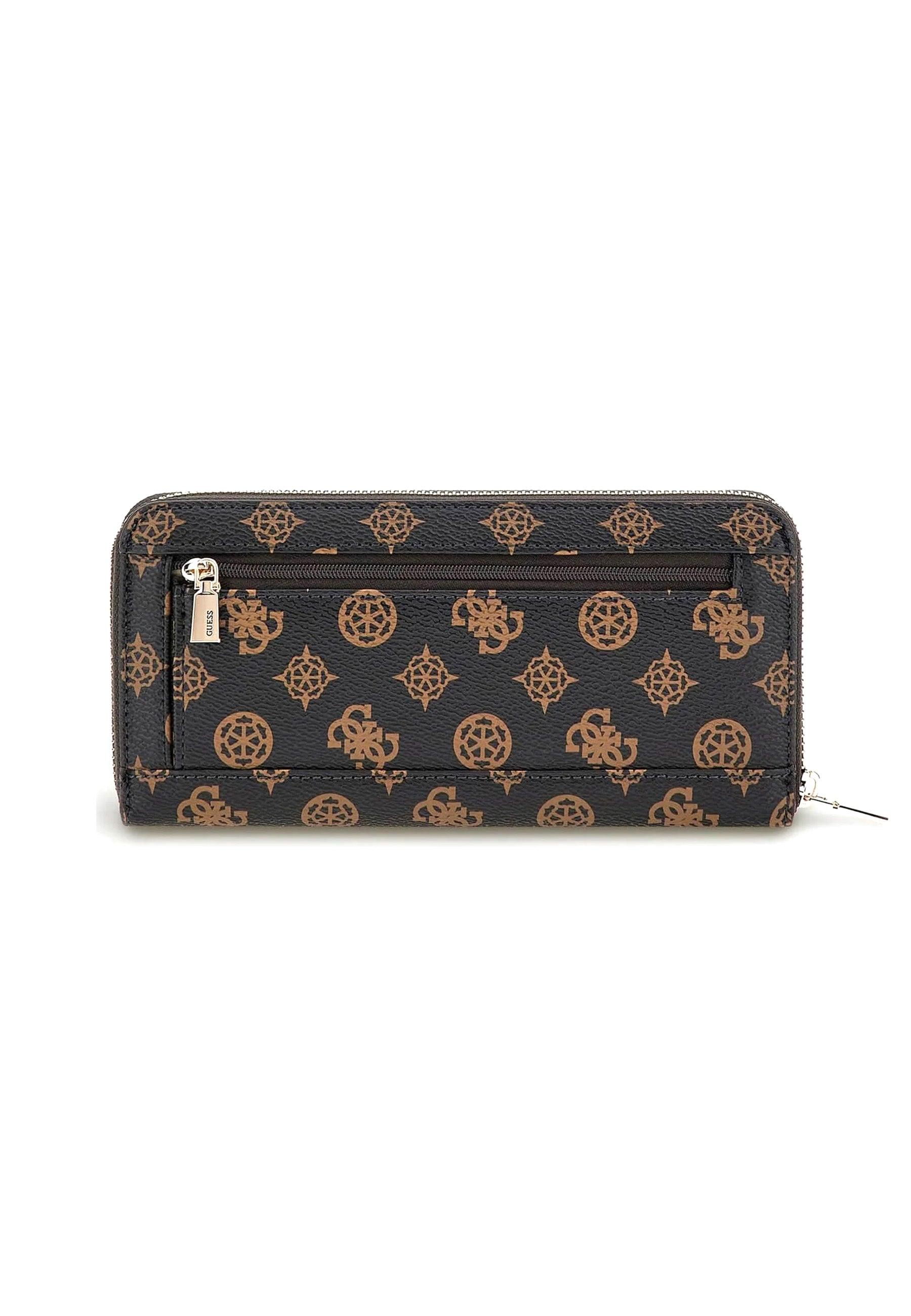 GUESS Laurel SLG Portafoglio Donna Mocha Logo PG850046 - Sandrini Calzature e Abbigliamento