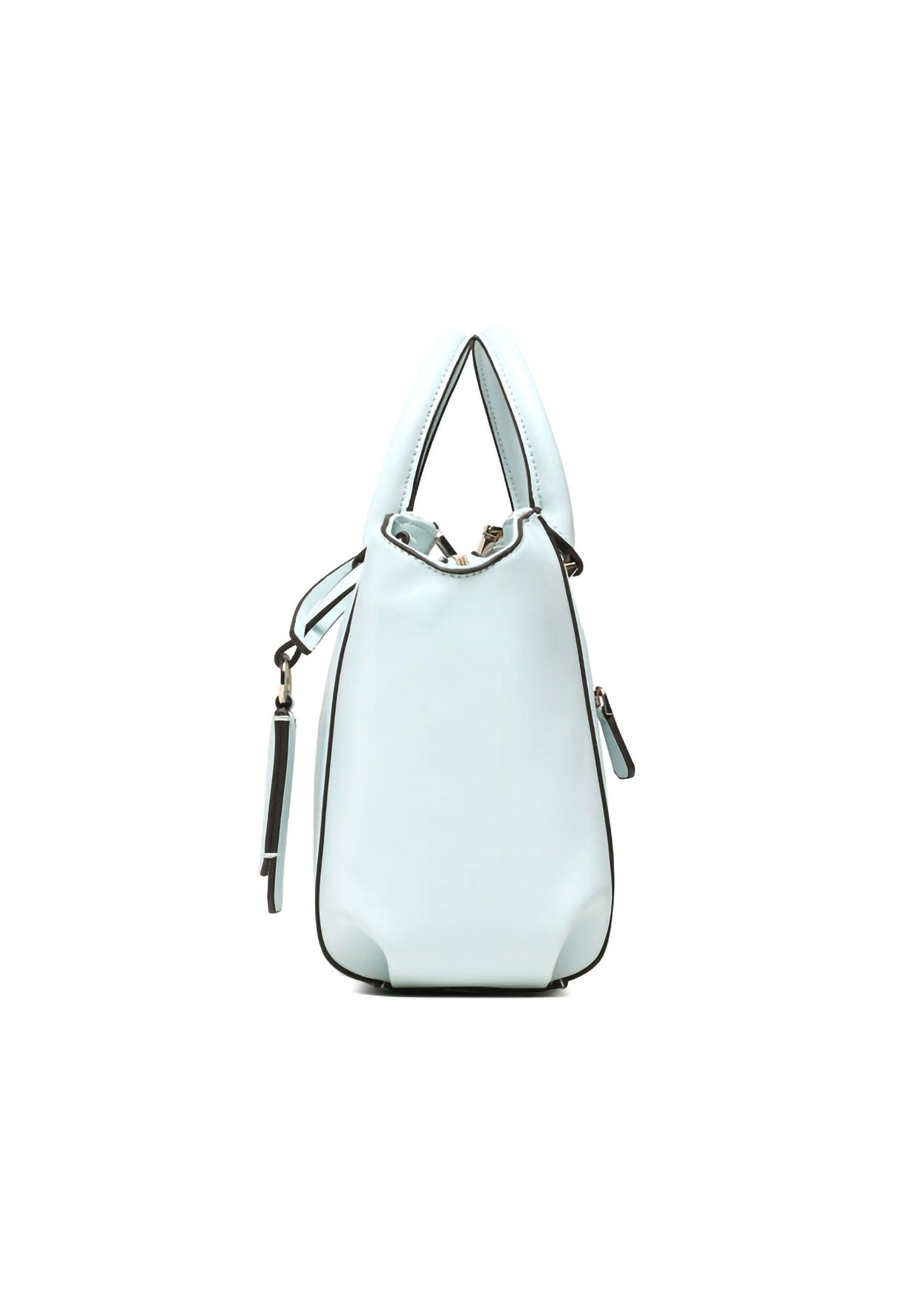 GUESS Leie Borsa Satchel Ice Blu VG875206 - Sandrini Calzature e Abbigliamento