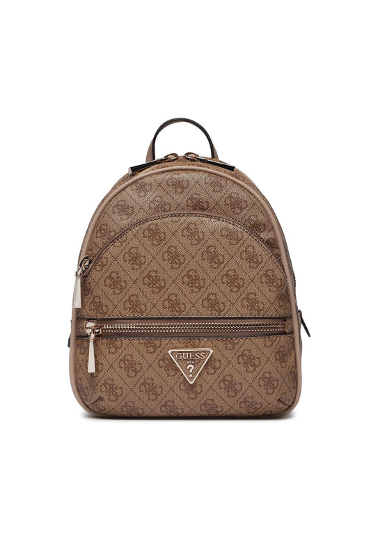 GUESS Manhattan Zaino Mini Latte Logo Beige SG699432 - Sandrini Calzature e Abbigliamento