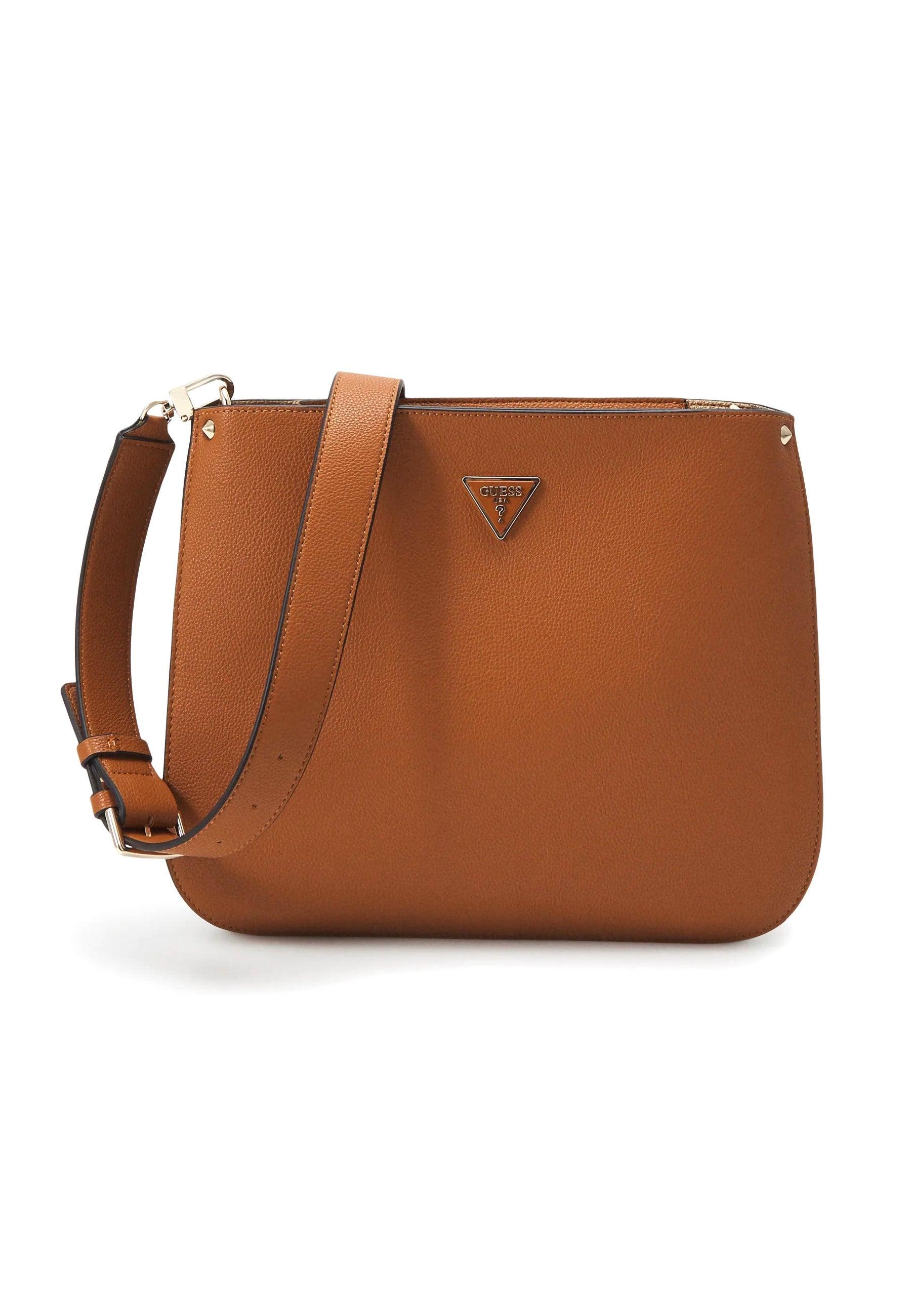 GUESS Meridian Borsa Shoulder Bag Cognac BG877818 - Sandrini Calzature e Abbigliamento