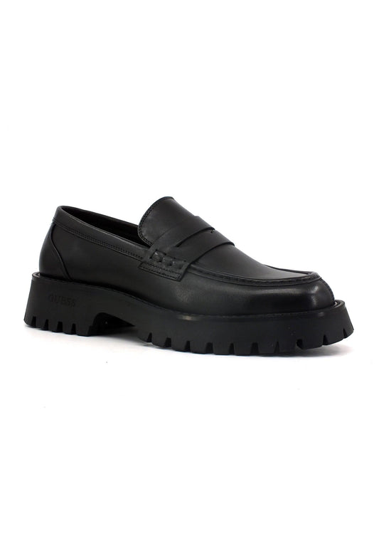 GUESS Mocassino Uomo Black FM8GOMLEA12 - Sandrini Calzature e Abbigliamento