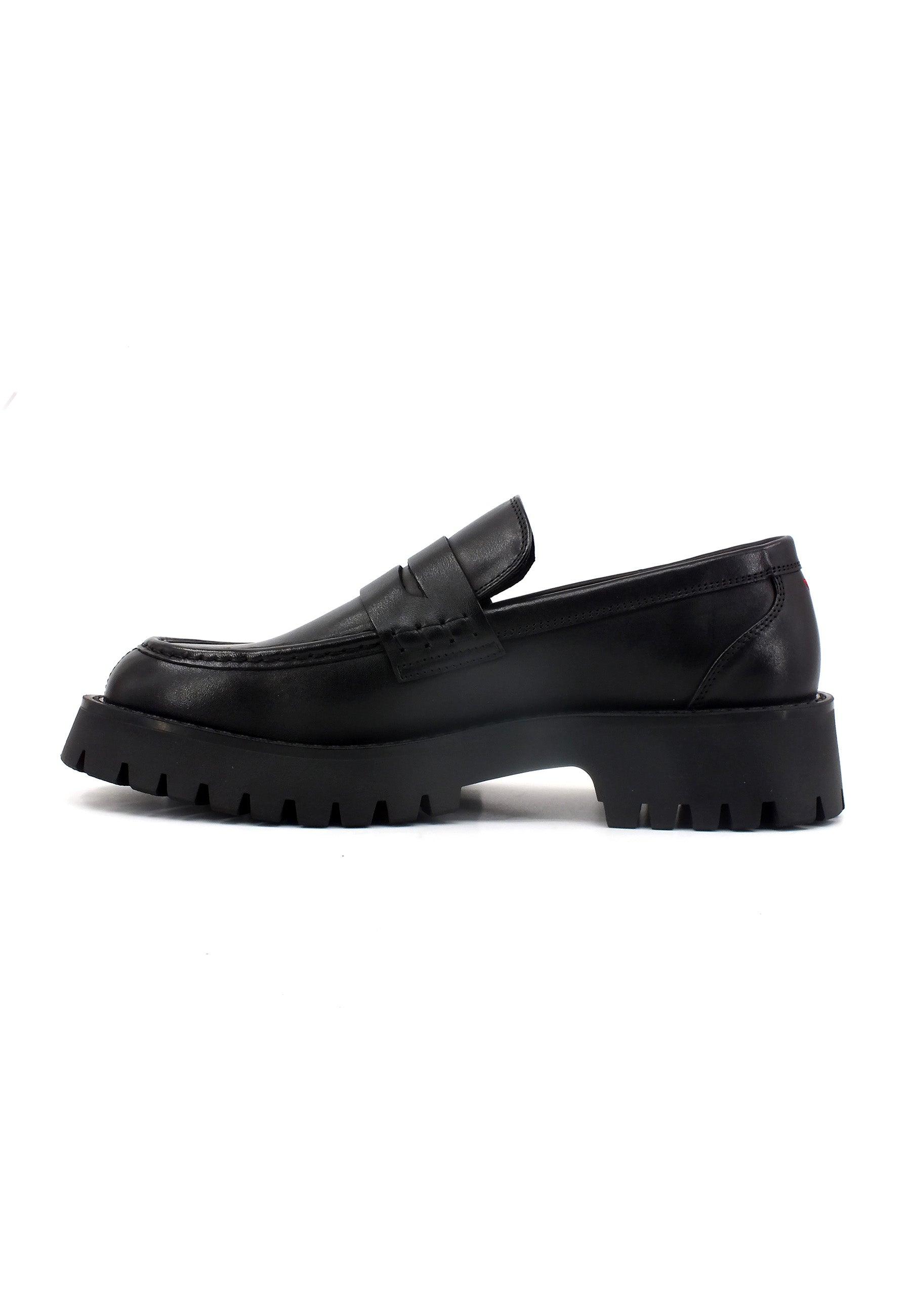GUESS Mocassino Uomo Black FM8GOMLEA12 - Sandrini Calzature e Abbigliamento