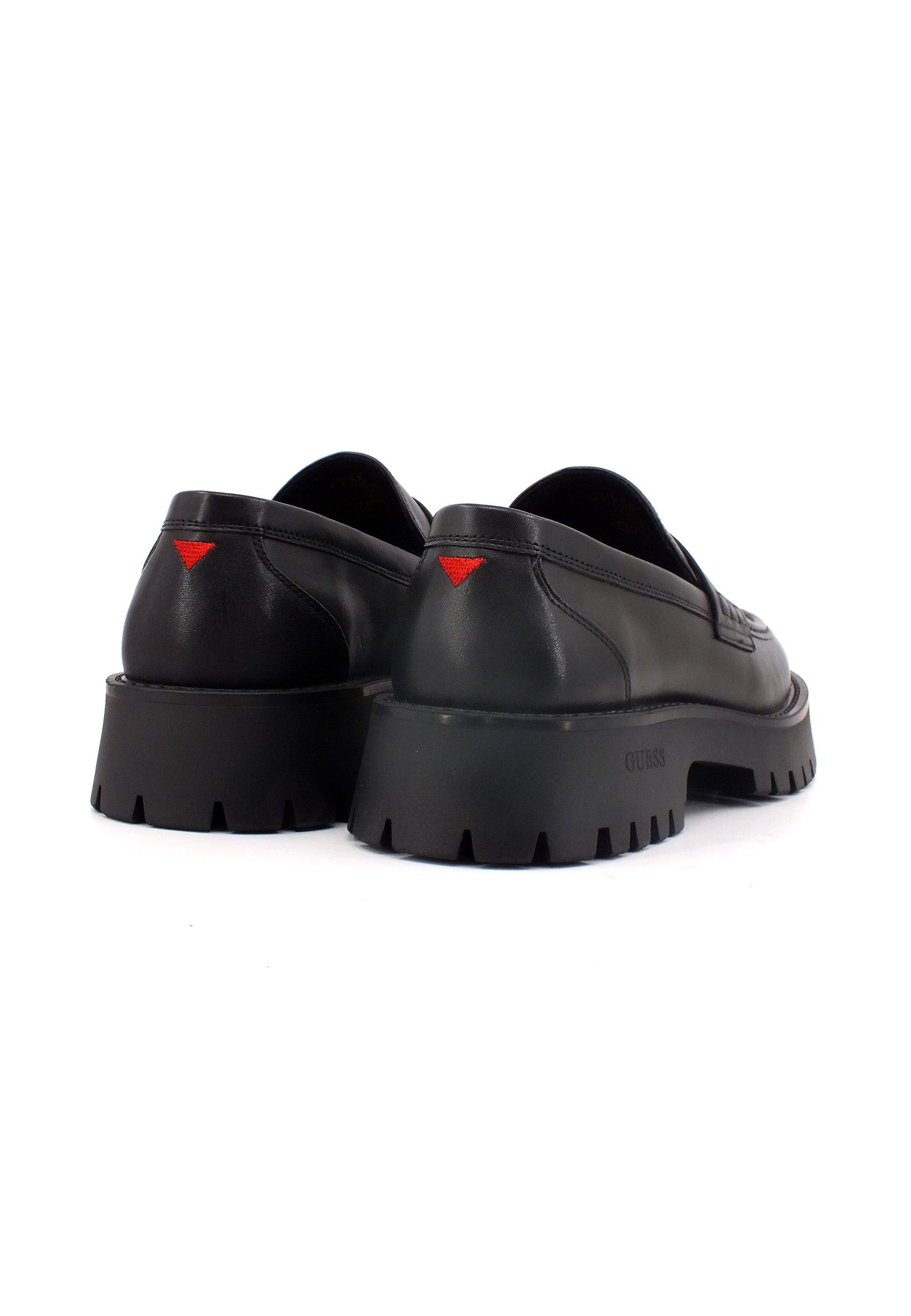 GUESS Mocassino Uomo Black FM8GOMLEA12 - Sandrini Calzature e Abbigliamento