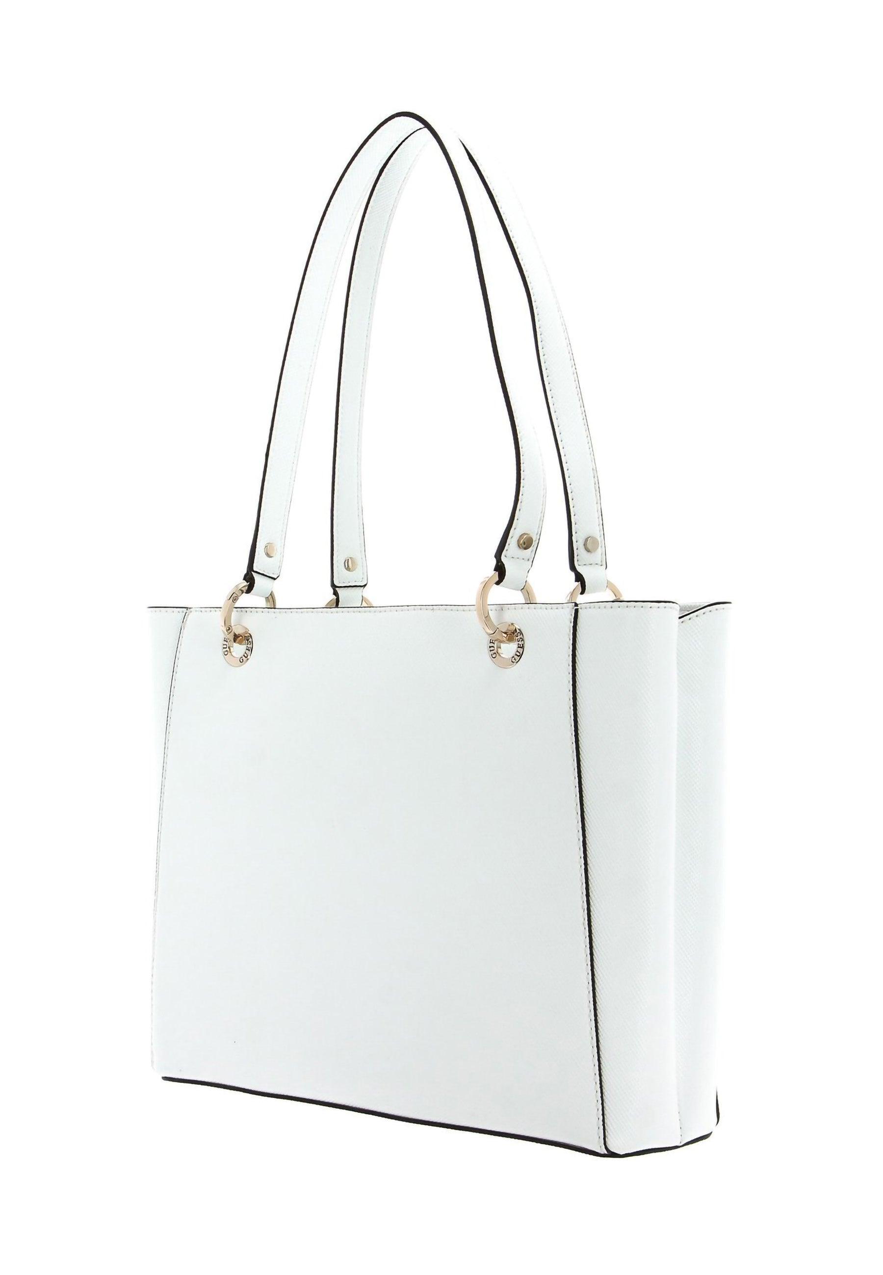 GUESS Noelle Borsa Tote Donna White ZG787925 - Sandrini Calzature e Abbigliamento
