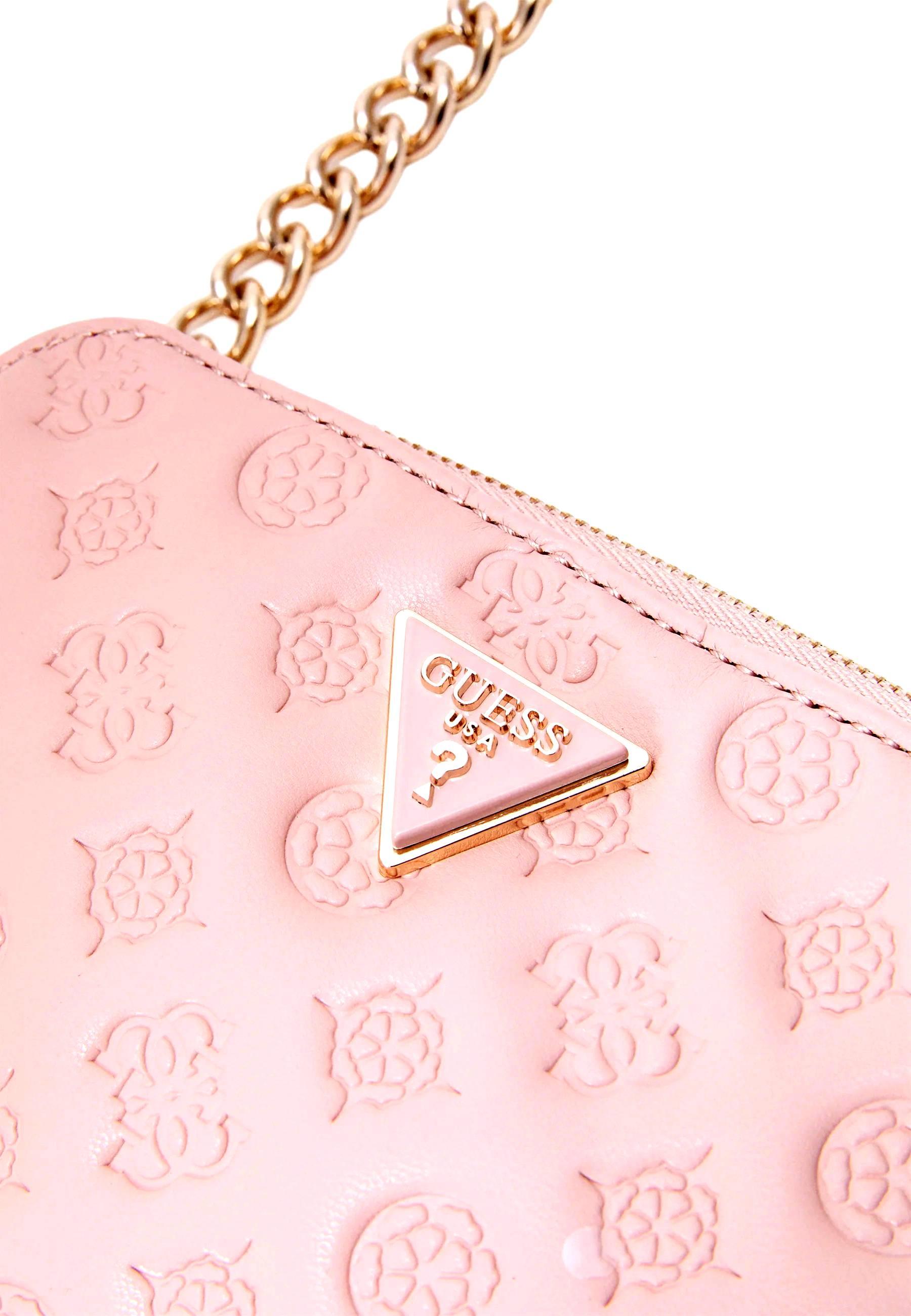 GUESS Noelle Borsa Tracolla Crossbody Pale Rose LF787914 - Sandrini Calzature e Abbigliamento