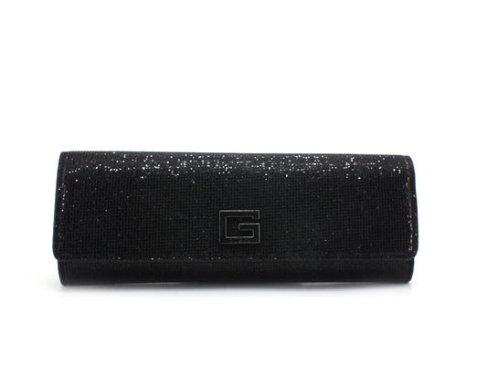 GUESS Pixi Mini Pochette Strass Black VM788473 - Sandrini Calzature e Abbigliamento