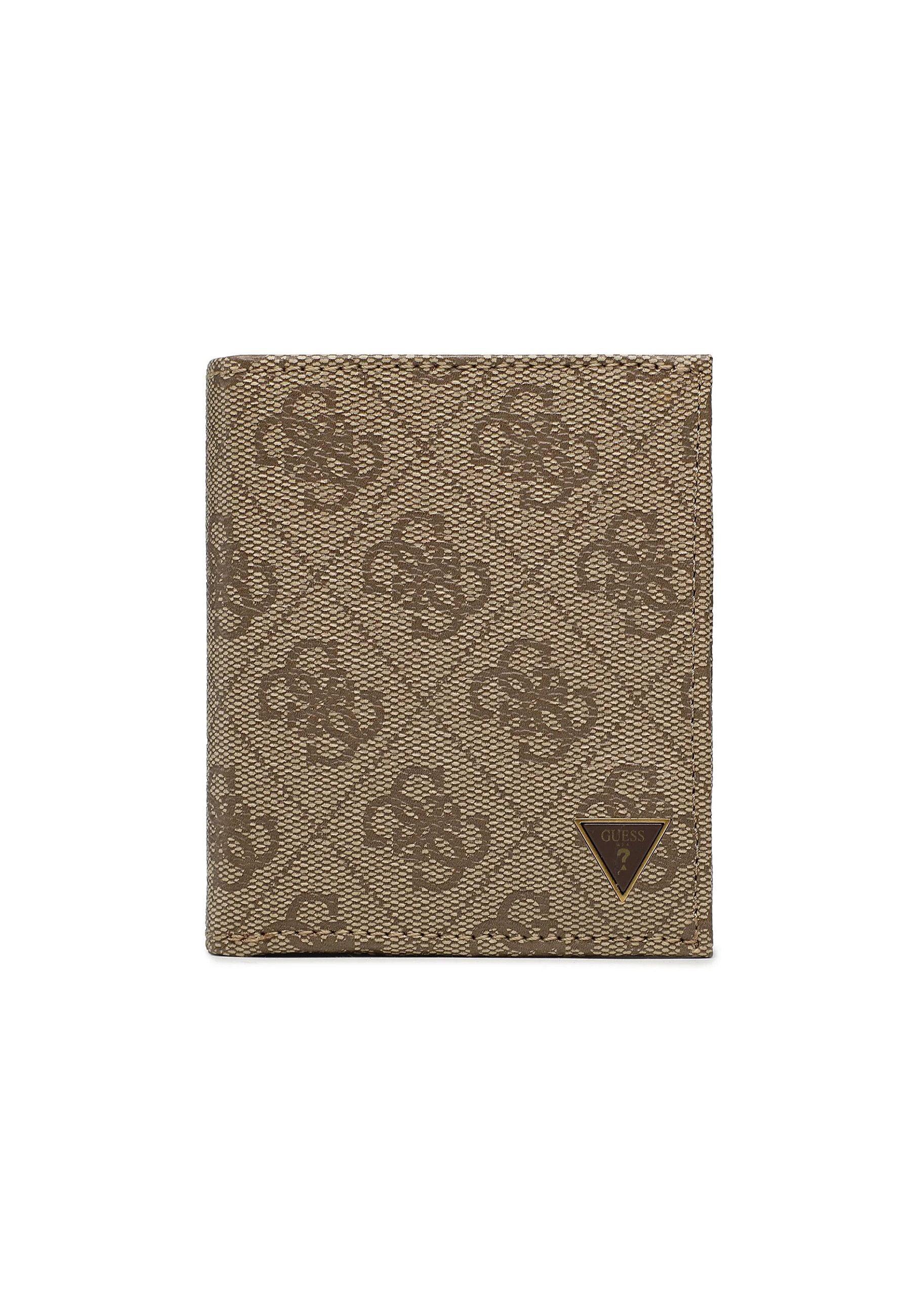 GUESS Portafoglio Uomo Beige Brown SMEVZLLEA22 - Sandrini Calzature e Abbigliamento