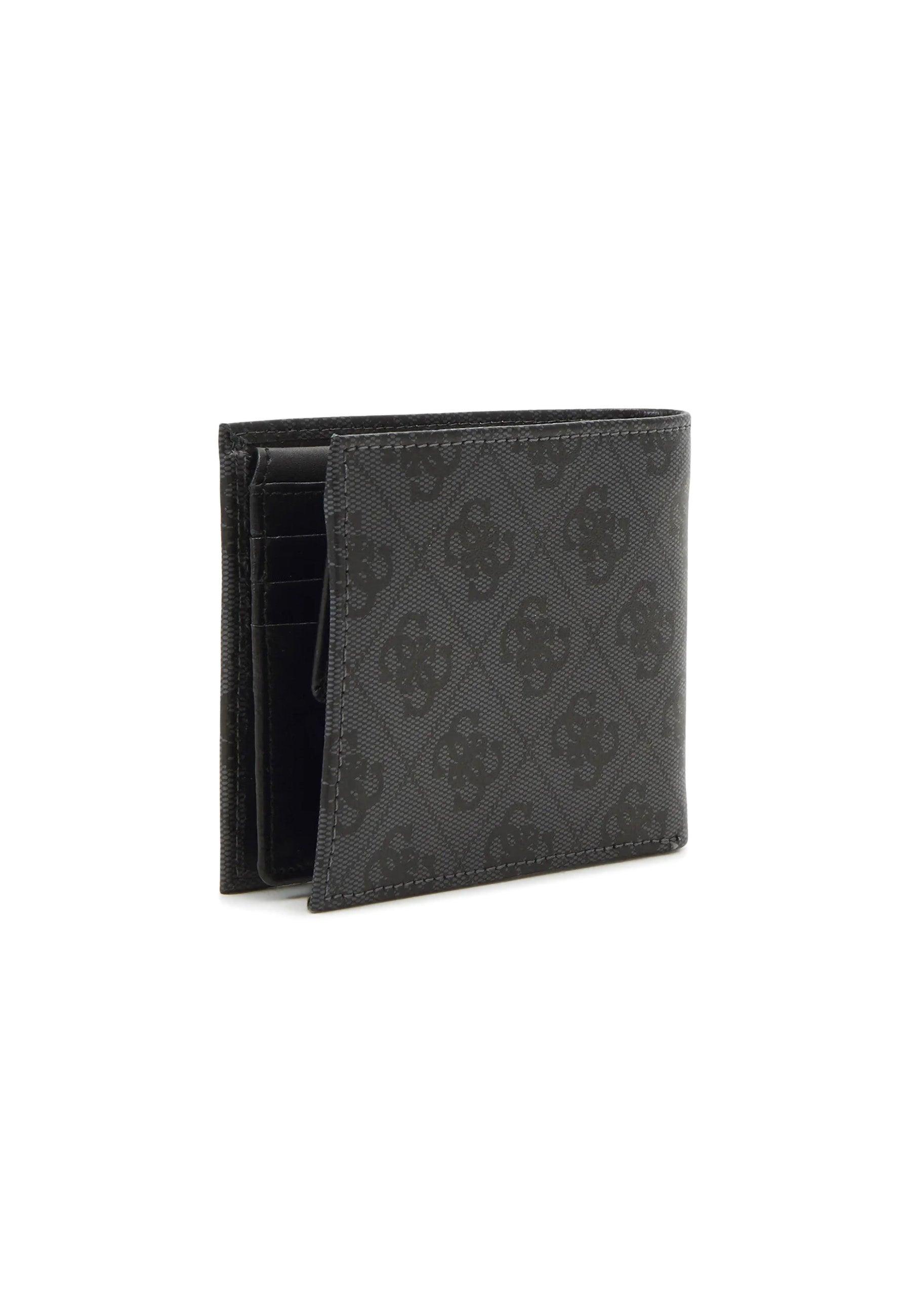 GUESS Portafoglio Uomo Black SMVELELEA24 - Sandrini Calzature e Abbigliamento