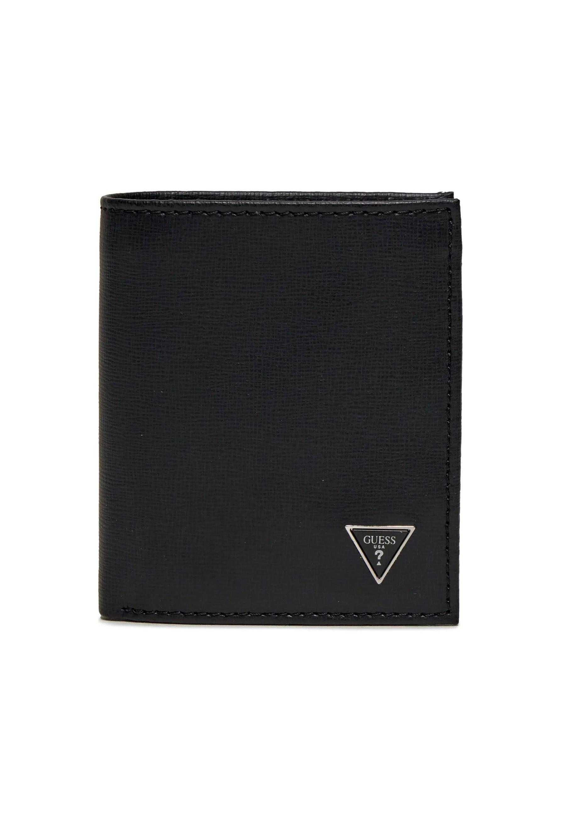 GUESS Portafoglio Uomo Small Black SMCSLELEA22 - Sandrini Calzature e Abbigliamento