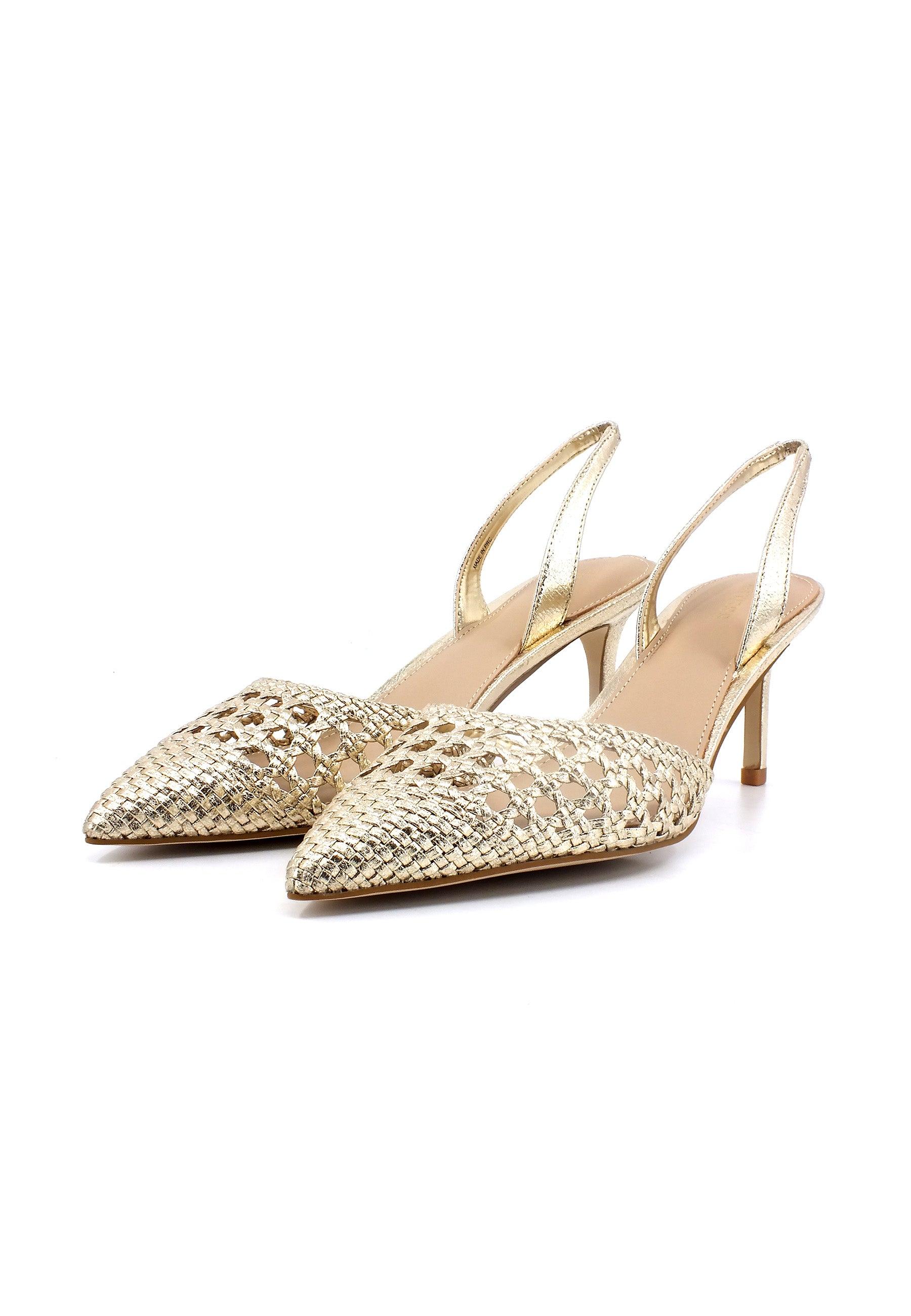 GUESS Sandalo Chanel Donna Gold FL6MEEELE05 - Sandrini Calzature e Abbigliamento