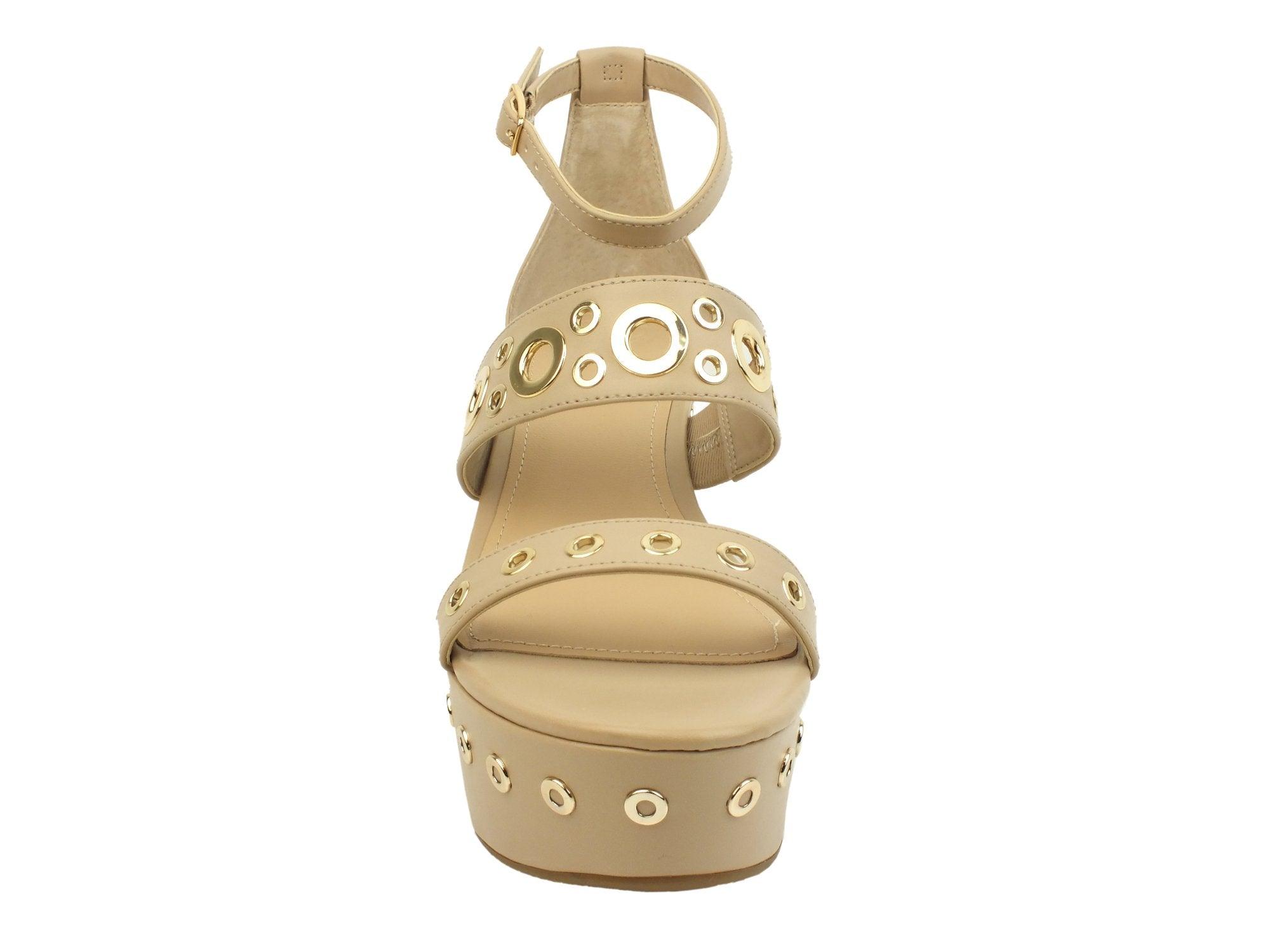 GUESS Sandalo Zeppa Camel FLNIO1ELE03 - Sandrini Calzature e Abbigliamento