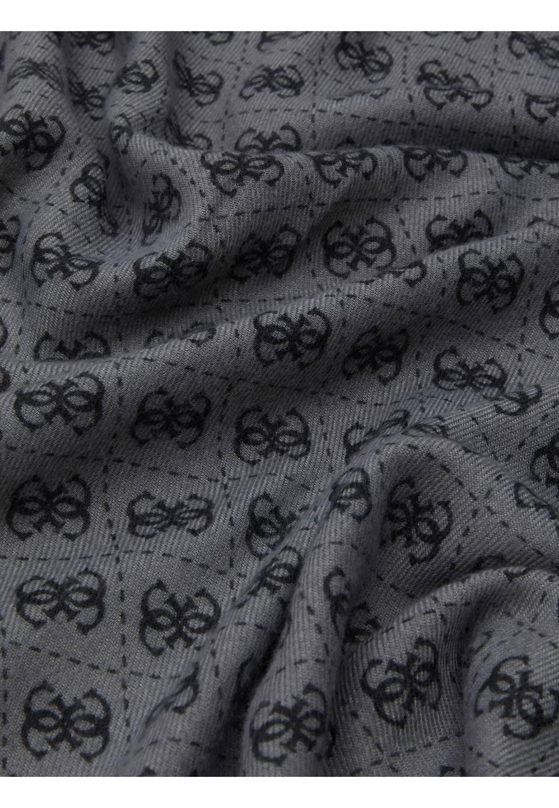 GUESS Sciarpa Uomo Black Grigio AM9328POL03 - Sandrini Calzature e Abbigliamento