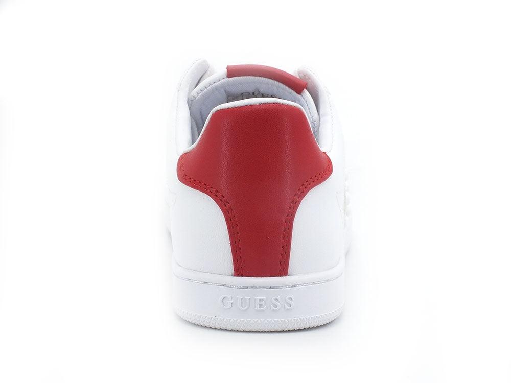 GUESS Sneaker Borchie Retro Red White FL5RLKELE12 - Sandrini Calzature e Abbigliamento