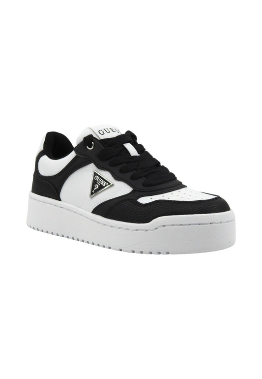 GUESS Sneaker Donna White Black FLJMR4ELE12 - Sandrini Calzature e Abbigliamento