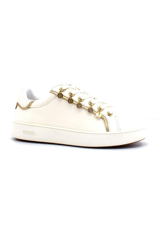 GUESS Sneaker Donna White FL5MELSMA12 - Sandrini Calzature e Abbigliamento