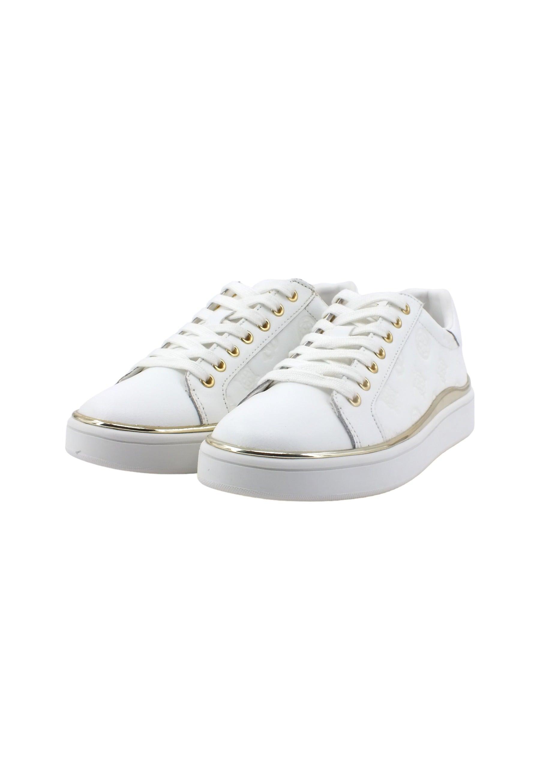 GUESS Sneaker Donna White Metal FL7BNNFAL12 - Sandrini Calzature e Abbigliamento