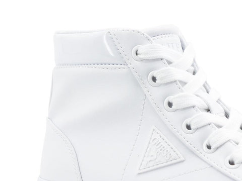 GUESS Sneaker Hi Pelle White FL5BS3ELE12 - Sandrini Calzature e Abbigliamento