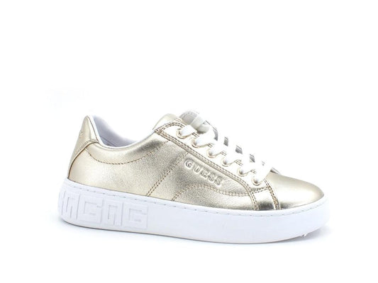 GUESS Sneaker Laminata Logo Platino FL5INTLEM12 - Sandrini Calzature e Abbigliamento