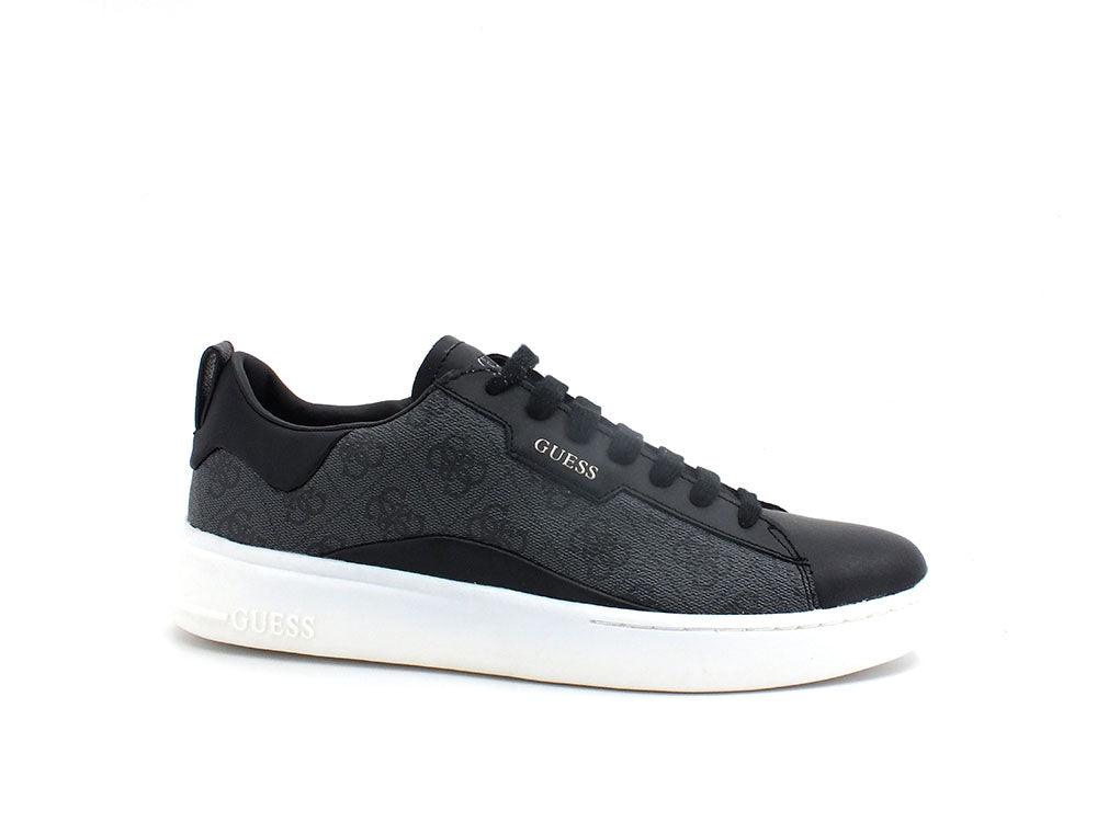 GUESS Sneaker Loghi Printed Coal Black FM6VERFAL12 - Sandrini Calzature e Abbigliamento