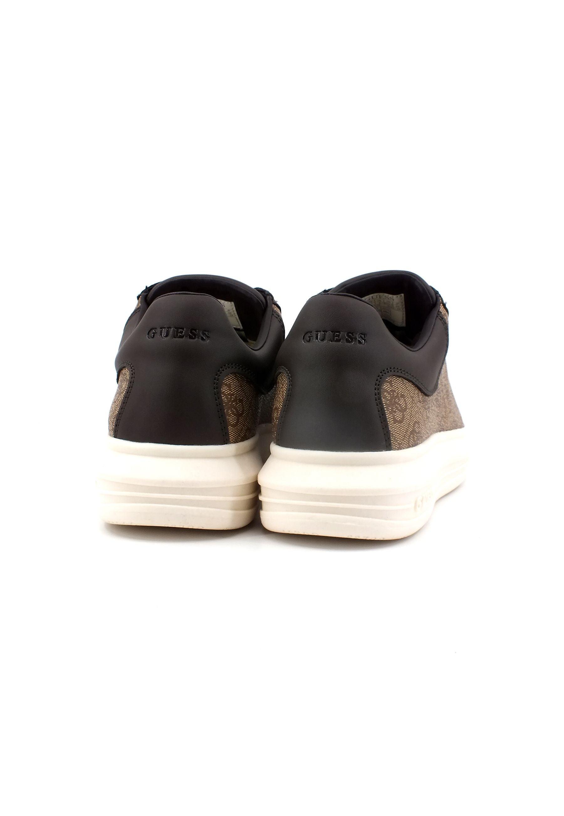 GUESS Sneaker Platform Uomo Beige Brown FM5VIBFAL12 - Sandrini Calzature e Abbigliamento