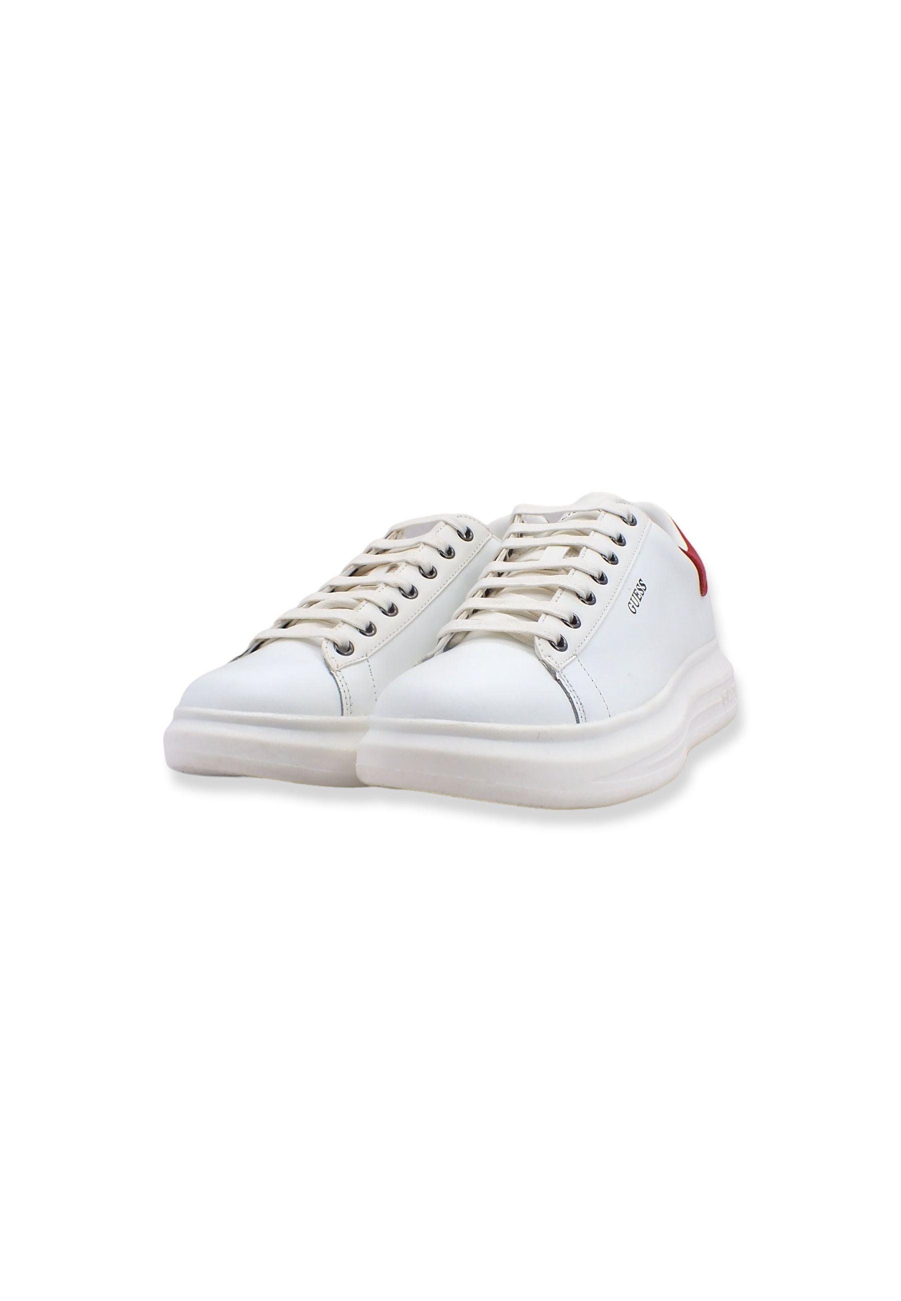 GUESS Sneaker Platform Uomo White Red FM7RNOLEA12 - Sandrini Calzature e Abbigliamento
