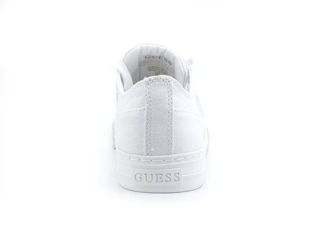 GUESS Sneaker Tessuto Logo White FL6PNZFAB12 - Sandrini Calzature e Abbigliamento