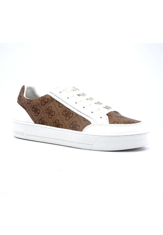 GUESS Sneaker Uomo Bicolor White Beige FM7UIIELE12 - Sandrini Calzature e Abbigliamento