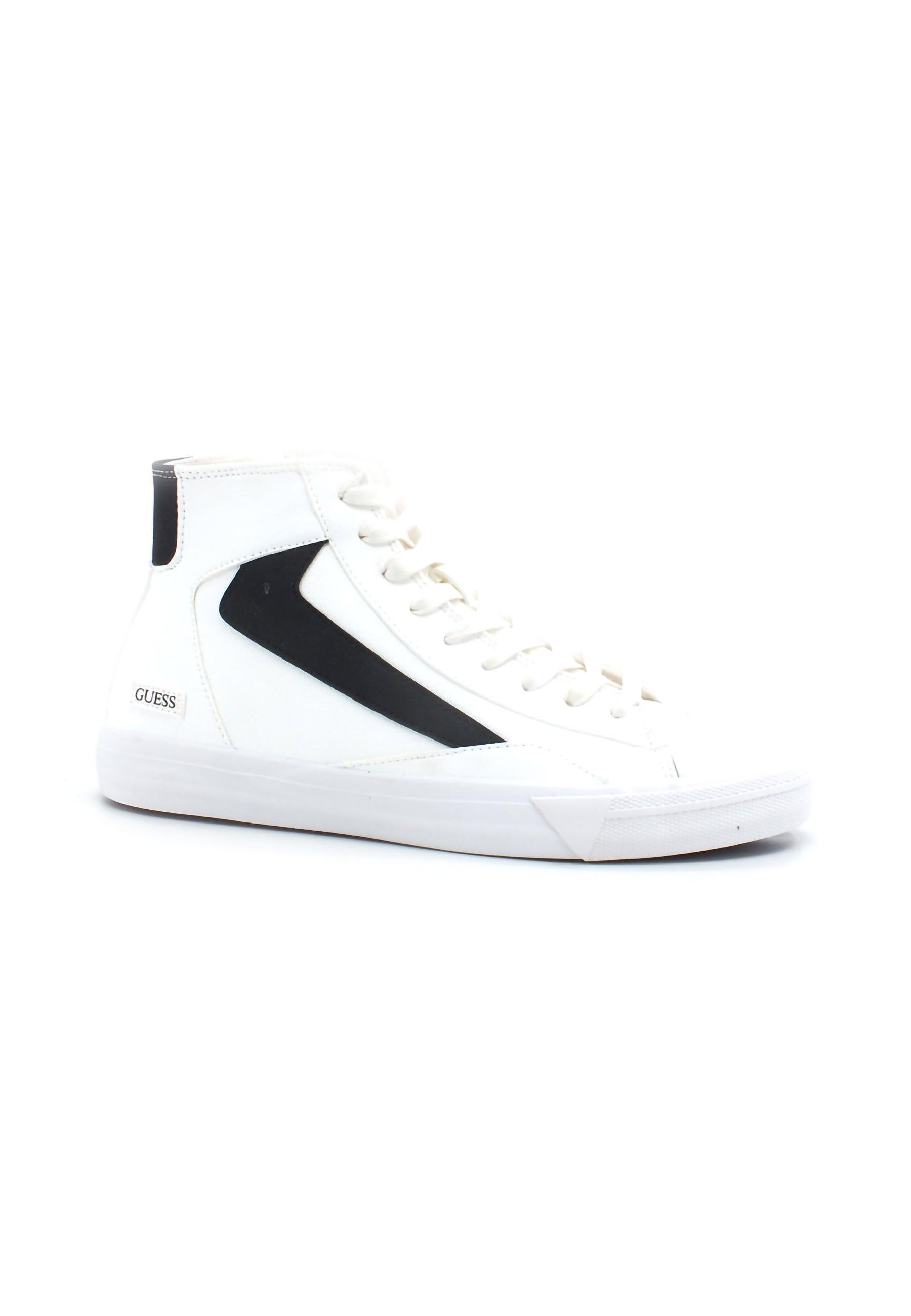 GUESS Sneaker Uomo Hi Leather Black FM5EHIELE12 - Sandrini Calzature e Abbigliamento