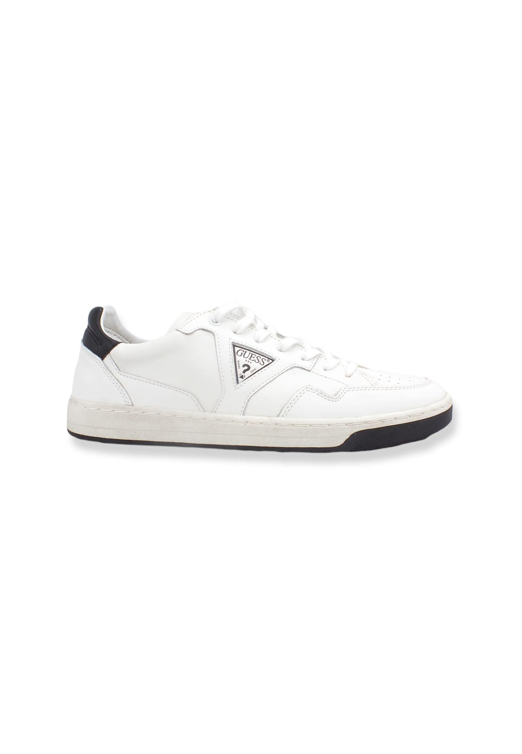 Scopri GUESS Sneaker Uomo Traforata White FM6CBALEA12 al miglior