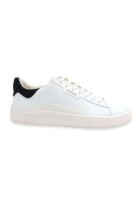 GUESS Sneaker Uomo White Black FM6VERLEA12 - Sandrini Calzature e Abbigliamento
