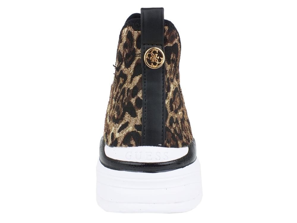 GUESS Sneakers Leopard FL8FLKFAB12 - Sandrini Calzature e Abbigliamento