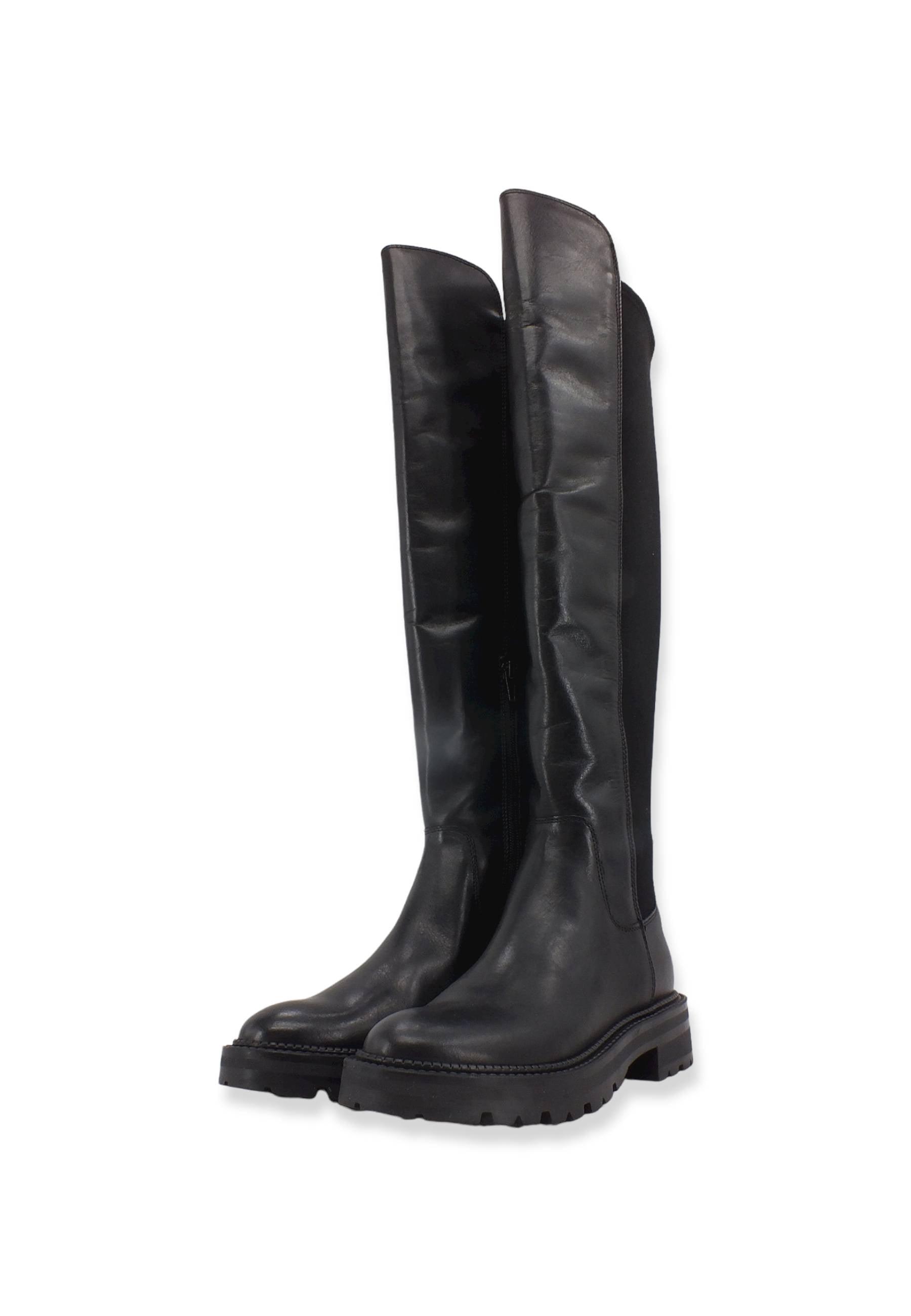 GUESS Stivale Leather Donna Black FL8CARLEA11 - Sandrini Calzature e Abbigliamento