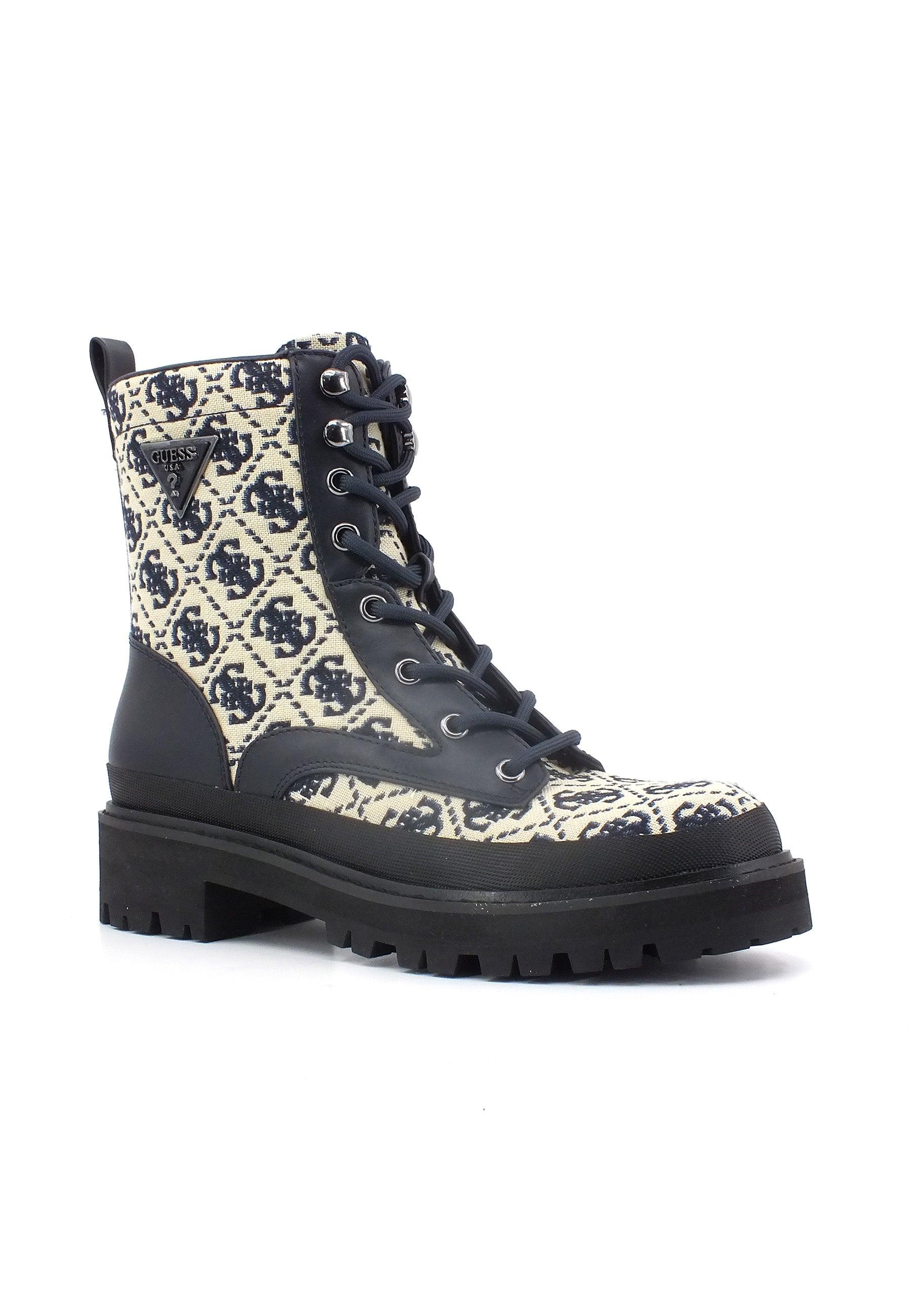 GUESS Stivaletto Anfibio Donna Navy FL7BDAFAL10 - Sandrini Calzature e Abbigliamento