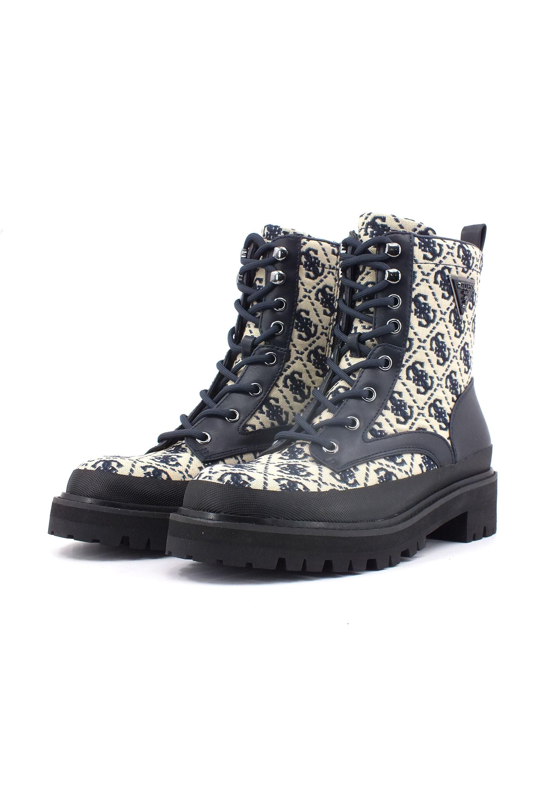 GUESS Stivaletto Anfibio Donna Navy FL7BDAFAL10 - Sandrini Calzature e Abbigliamento
